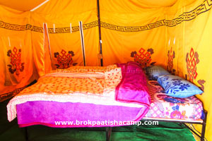 Brokpa Atisha Camp Jispa Double Beded Tent